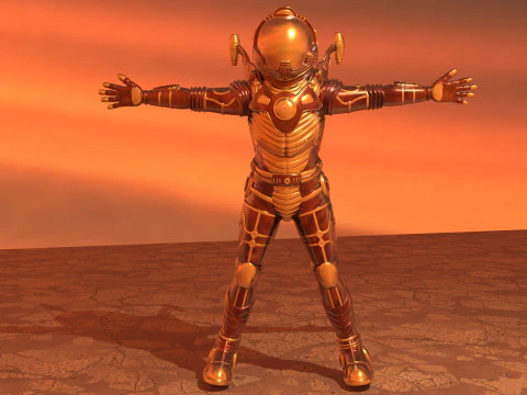 Space Creatures Pack 3D Model