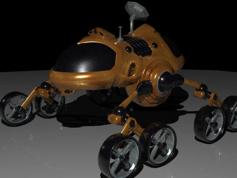 Space Creatures Pack 3D Model