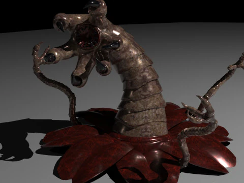 Space Creatures Pack 3D Model