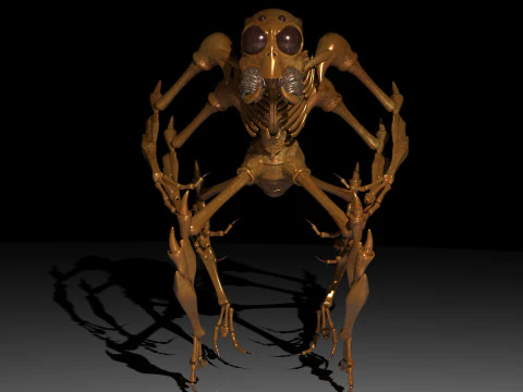 Space Creatures Pack 3D Model