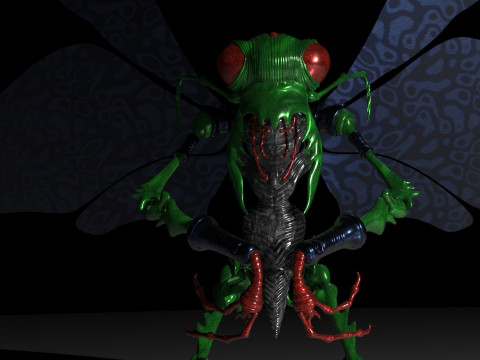Space Creatures Pack 3D-Modell