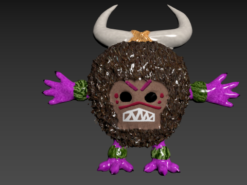 Pack Moana 20 Characters 3D 모델