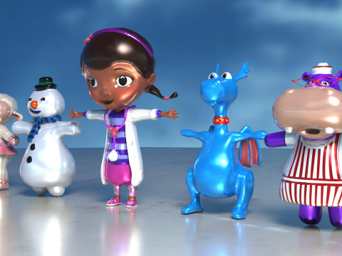 Pack Doc McStuffins Characters 3D मॉडल