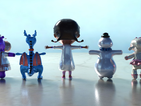 Pack Doc McStuffins Characters 3D मॉडल