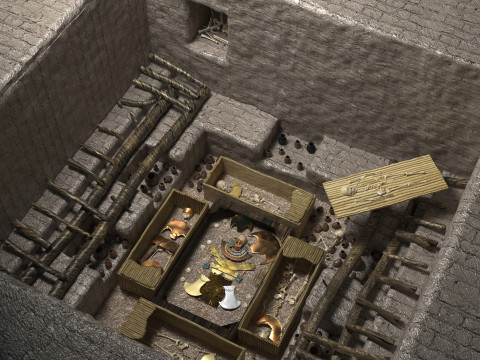 Royal Tomb of the Lord of Sipan 3D-Modell
