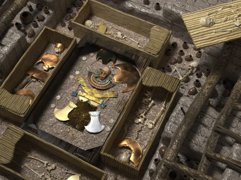 Royal Tomb of the Lord of Sipan 3D-Modell