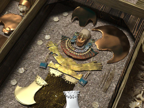 Royal Tomb of the Lord of Sipan 3D Model