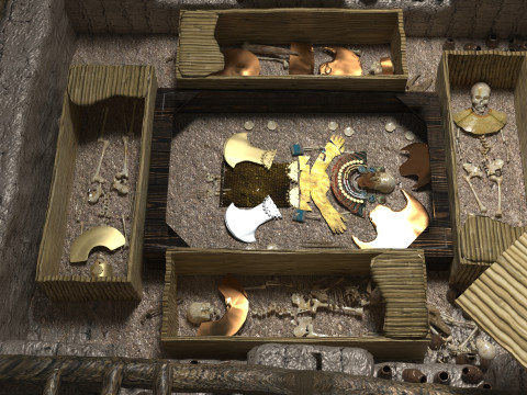 Royal Tomb of the Lord of Sipan 3D-Modell