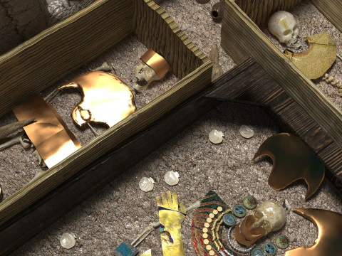 Royal Tomb of the Lord of Sipan 3D Model