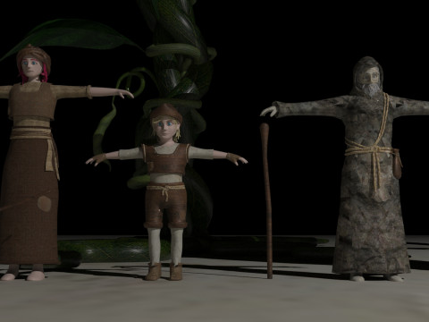 Jack and the Beanstalk Modelo 3D
