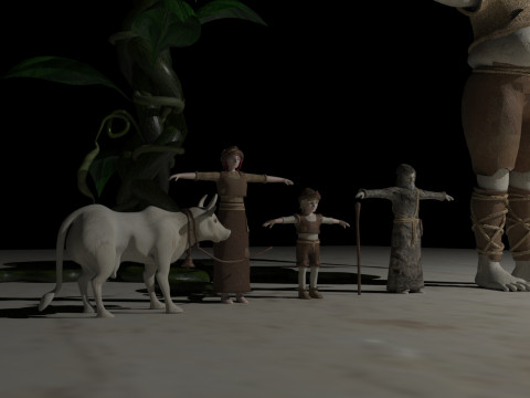 Jack and the Beanstalk Modelo 3D