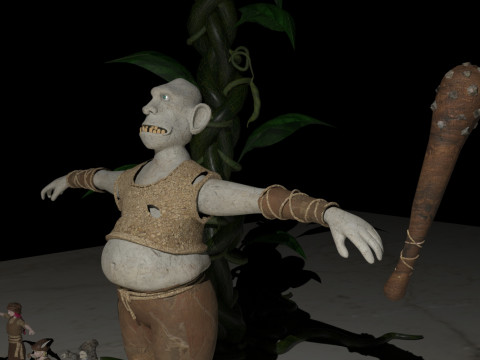 Jack and the Beanstalk Modelo 3D
