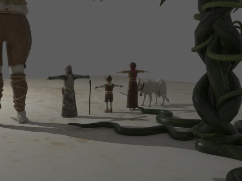 Jack and the Beanstalk Modelo 3D