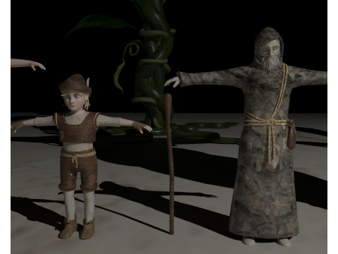 Jack and the Beanstalk Modelo 3D
