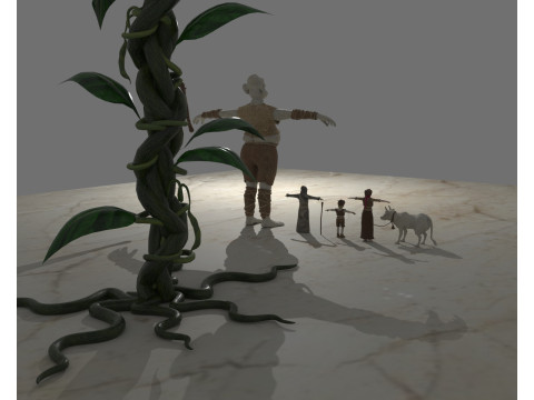 Jack and the Beanstalk Modelo 3D