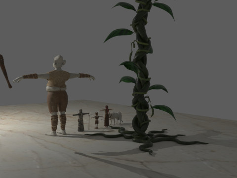 Jack and the Beanstalk Modelo 3D