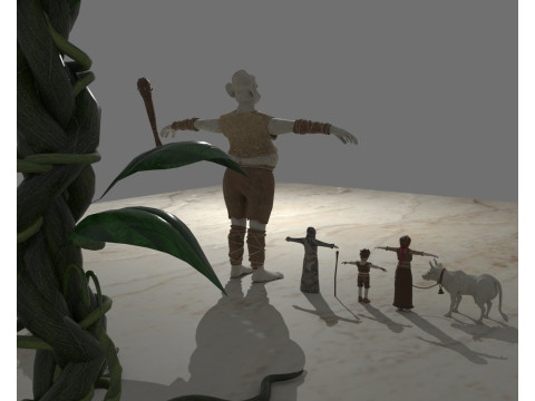 Jack and the Beanstalk Modelo 3D