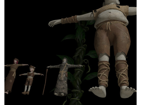 Jack and the Beanstalk Modelo 3D