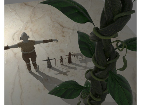 Jack and the Beanstalk Modelo 3D