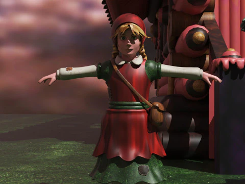 Hansel Gretel 3D Model