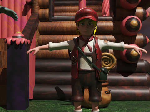 Hansel Gretel 3D मॉडल