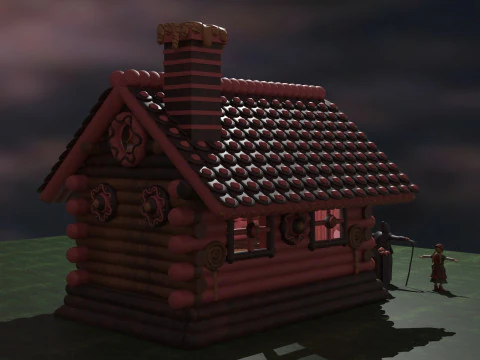 Hansel Gretel 3D Model