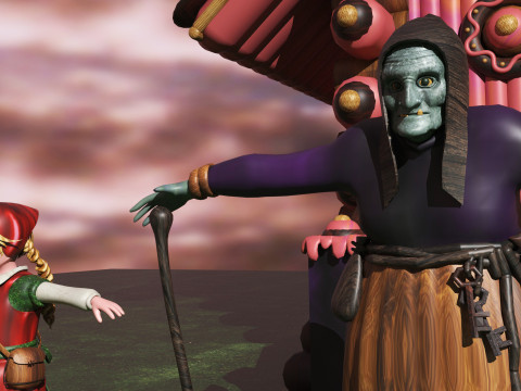 Hansel Gretel 3D मॉडल