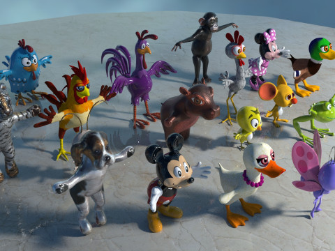 Baby Animals Pack 17 Modèle 3D