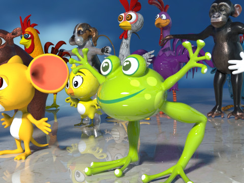 Baby Animals Pack 17 Modèle 3D