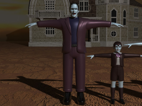 The Munsters Model 3D