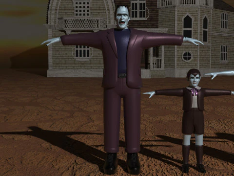 The Munsters 3D Model