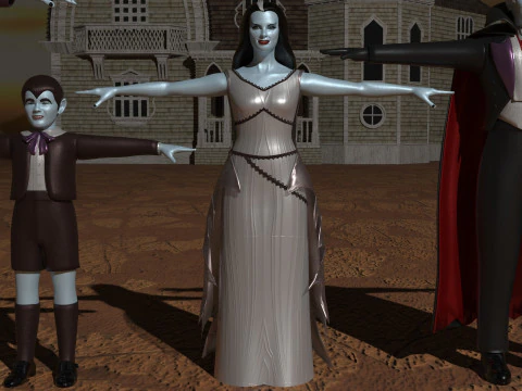 The Munsters 3D Model