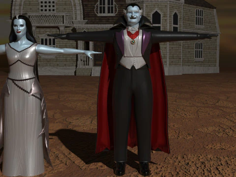 The Munsters 3D Model