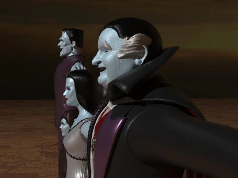The Munsters 3D Model