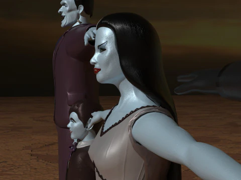 The Munsters 3D Model
