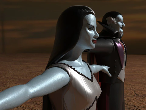 The Munsters 3D Model