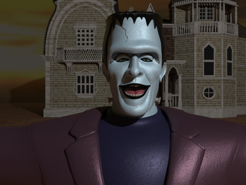 The Munsters Model 3D