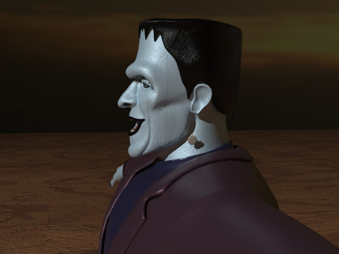The Munsters Model 3D
