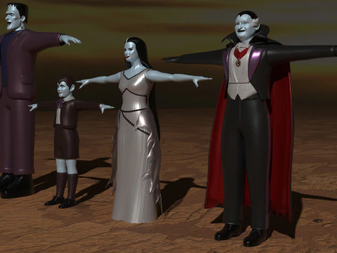 The Munsters 3D Model