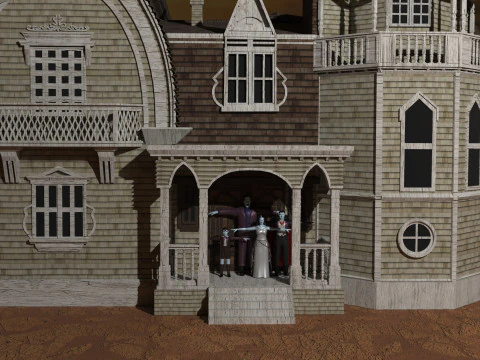 The Munsters 3D Model