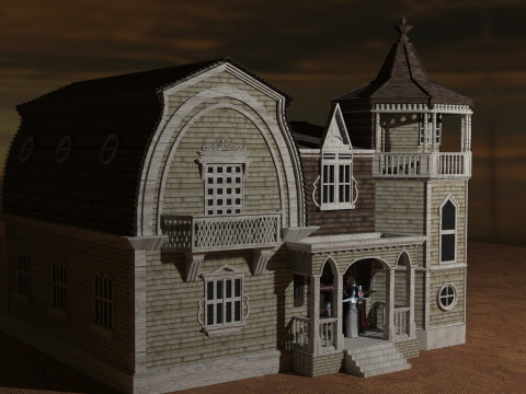The Munsters Model 3D
