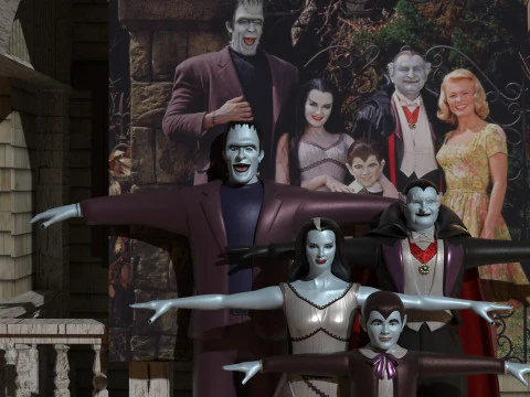 The Munsters 3D Model