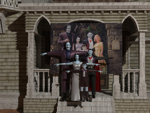 The Munsters Model 3D