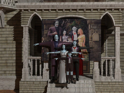 The Munsters 3D Model