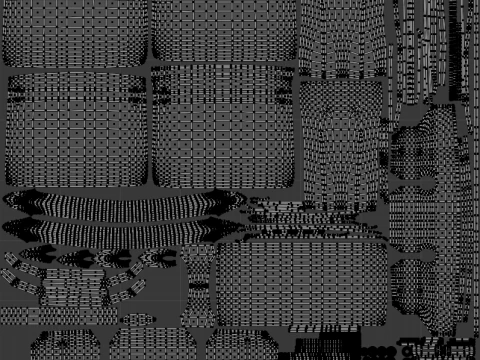 Bolso de lujo de piel de avestruz naranja Modelo 3D