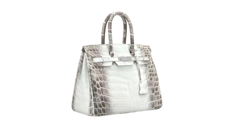 Albino Crocodile Tote Bag 30 Handbag Model 3D .c4d .max .obj .3ds .fbx .stl .blend