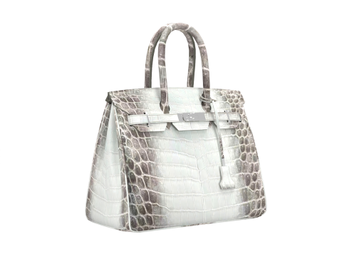 Albino Crocodile Tote Bag 30 Handbag 3D Model