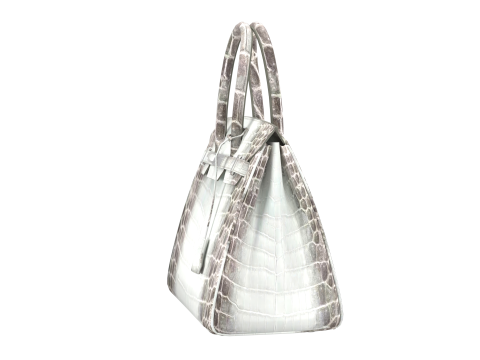 Albino Crocodile Tote Bag 30 Handbag Model 3D