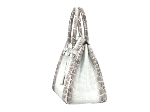Albino Crocodile Tote Bag 30 Handbag 3D Model
