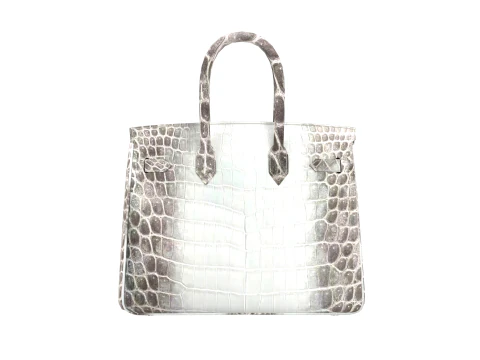 Albino Crocodile Tote Bag 30 Handbag 3D Model